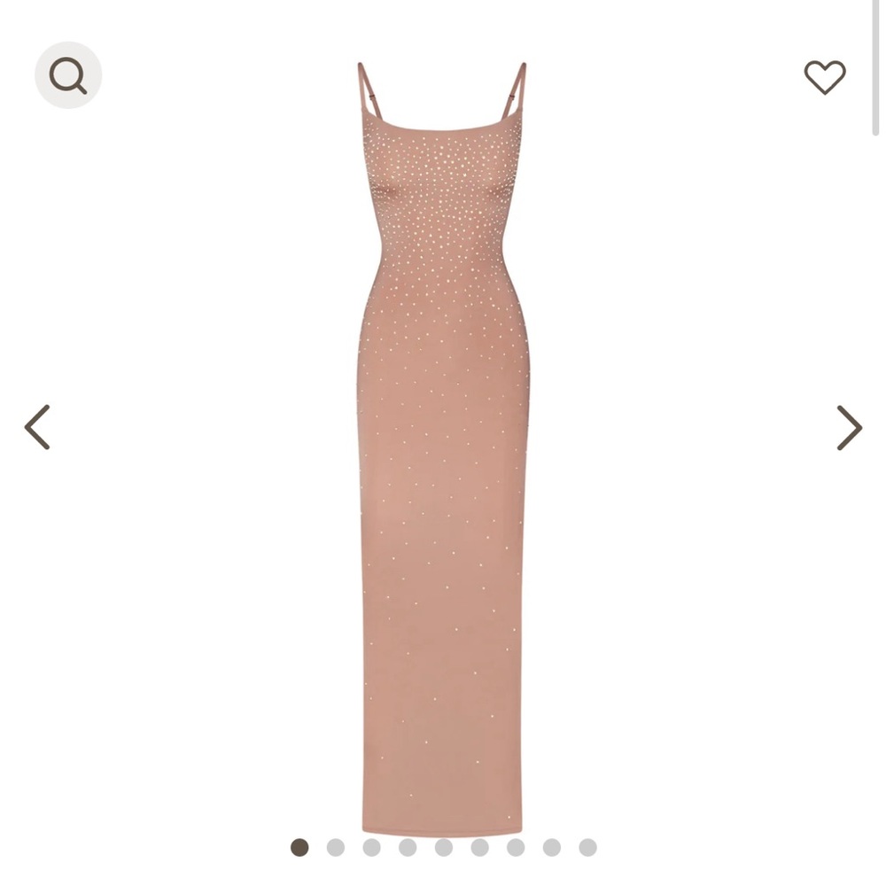 Jelly sheer sZ S sienna NWT designed with Swarovski crystals.